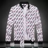 giacca homme fendi jacket bomber ffj1 zipper white
